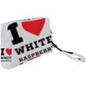 I love white raspberry Wristlet Pouch Bag (Small) View2