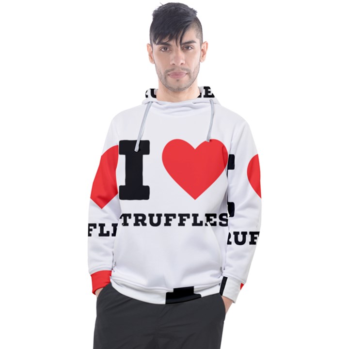 I love truffles Men s Pullover Hoodie