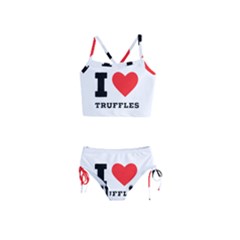 I Love Truffles Girls  Tankini Swimsuit by ilovewhateva