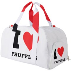 I Love Truffles Burner Gym Duffel Bag by ilovewhateva