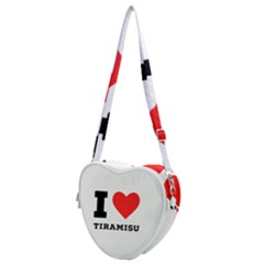 I Love Tiramisu Heart Shoulder Bag by ilovewhateva