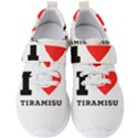 I love tiramisu Men s Velcro Strap Shoes View1