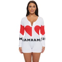 I Love Tiramisu Long Sleeve Boyleg Swimsuit by ilovewhateva