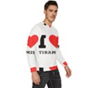 I love tiramisu Men s Fleece Sweatshirt View3