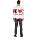 I love tiramisu Men s Fleece Sweatshirt View4