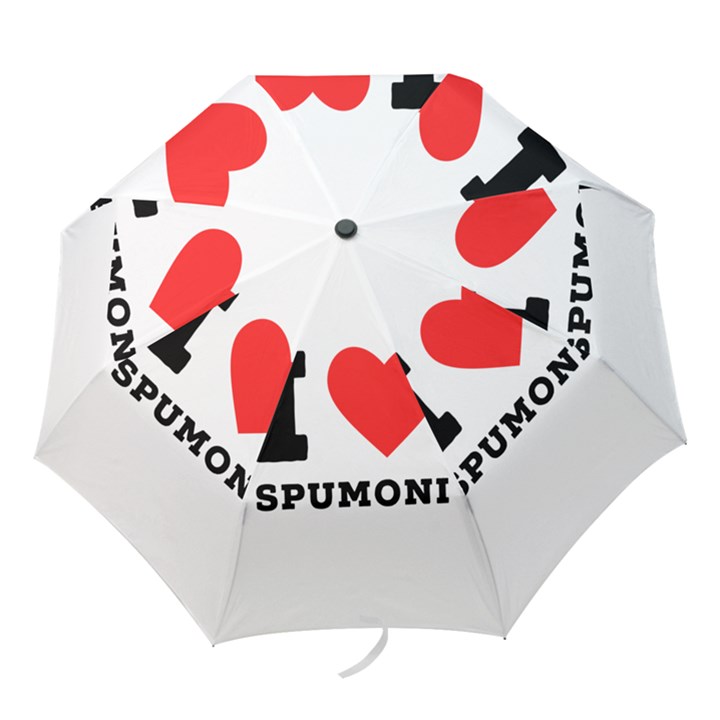 I love spumoni Folding Umbrellas