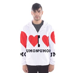 I Love Spumoni Men s Hooded Windbreaker by ilovewhateva