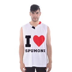 I Love Spumoni Men s Basketball Tank Top by ilovewhateva