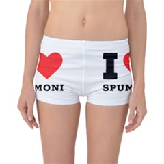 I Love Spumoni Boyleg Bikini Bottoms by ilovewhateva