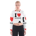 I love spumoni Cropped Sweatshirt View1