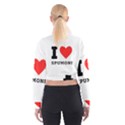 I love spumoni Cropped Sweatshirt View2