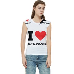 I Love Spumoni Women s Raglan Cap Sleeve Tee by ilovewhateva