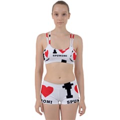 I Love Spumoni Perfect Fit Gym Set by ilovewhateva