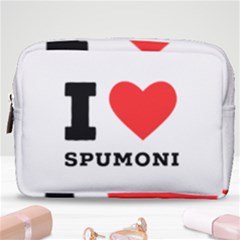 I Love Spumoni Make Up Pouch (medium) by ilovewhateva