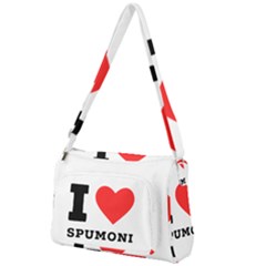 I Love Spumoni Front Pocket Crossbody Bag by ilovewhateva