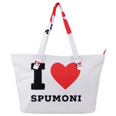 I Love Spumoni Full Print Shoulder Bag by ilovewhateva