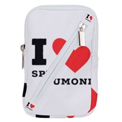 I Love Spumoni Belt Pouch Bag (small) by ilovewhateva