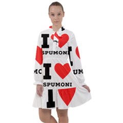 I Love Spumoni All Frills Chiffon Dress by ilovewhateva