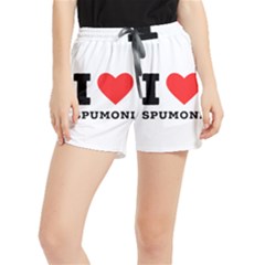 I Love Spumoni Women s Runner Shorts by ilovewhateva