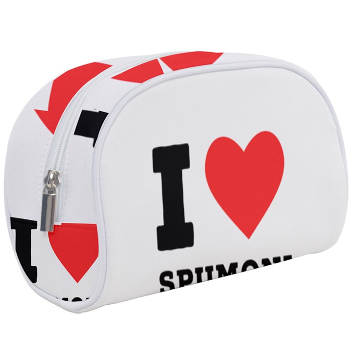 I love spumoni Make Up Case (Large)