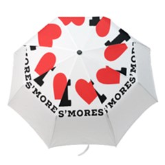 I Love S’mores  Folding Umbrellas by ilovewhateva