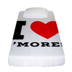 I Love S’mores  Fitted Sheet (single Size) by ilovewhateva