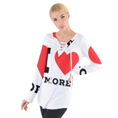 I Love S’mores  Tie Up Tee by ilovewhateva