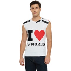 I Love S’mores  Men s Raglan Cap Sleeve Tee by ilovewhateva