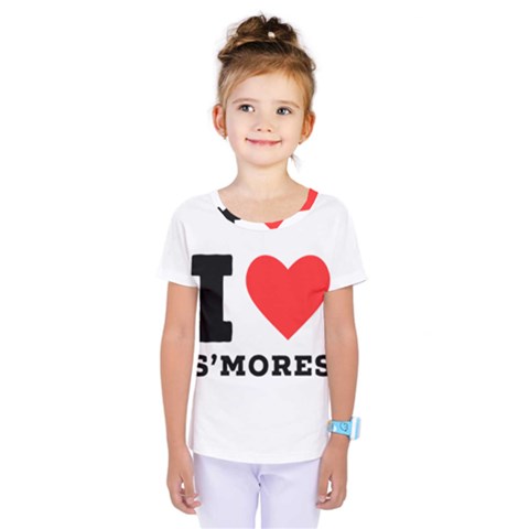 I Love S’mores  Kids  One Piece Tee by ilovewhateva