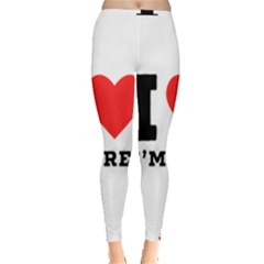 I Love S’mores  Inside Out Leggings by ilovewhateva