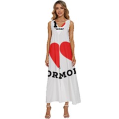 I Love S’mores  V-neck Sleeveless Loose Fit Overalls by ilovewhateva