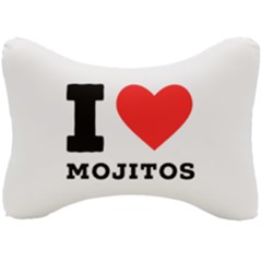 I Love Mojitos  Seat Head Rest Cushion by ilovewhateva