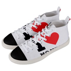 I Love Mojitos  Men s Mid-top Canvas Sneakers by ilovewhateva