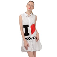 I Love Mojitos  Sleeveless Shirt Dress by ilovewhateva