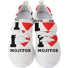 I love mojitos  Men s Velcro Strap Shoes