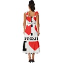 I love mojitos  Tie-Strap Tiered Midi Chiffon Dress View4