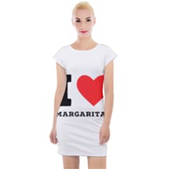 I Love Margaritas Cap Sleeve Bodycon Dress by ilovewhateva