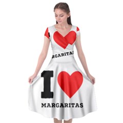 I Love Margaritas Cap Sleeve Wrap Front Dress by ilovewhateva