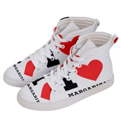 I Love Margaritas Men s Hi-top Skate Sneakers by ilovewhateva