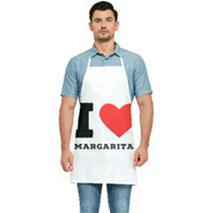 I Love Margaritas Kitchen Apron by ilovewhateva