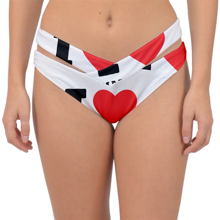 I love margaritas Double Strap Halter Bikini Bottoms