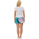 Tsunami Tidal Waves Wave Minimalist Ocean Sea Women s Skort View4