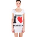 I love martini Short Sleeve Bodycon Dress View1