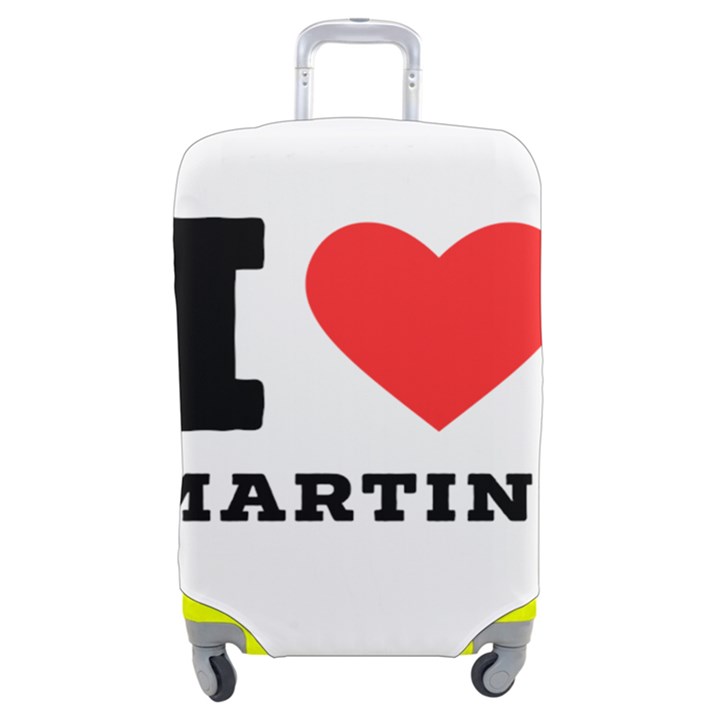 I love martini Luggage Cover (Medium)