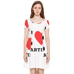 I Love Martini Inside Out Cap Sleeve Dress by ilovewhateva