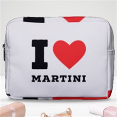 I Love Martini Make Up Pouch (large) by ilovewhateva