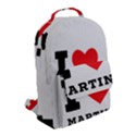 I love martini Flap Pocket Backpack (Small) View2