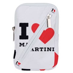 I Love Martini Belt Pouch Bag (small) by ilovewhateva