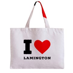 I Love Lamington Zipper Mini Tote Bag by ilovewhateva