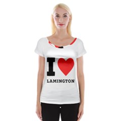 I Love Lamington Cap Sleeve Top by ilovewhateva